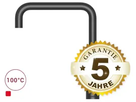 Quooker COMBI+ 2.2 E Fusion Square BLK (schwarz) Kochendwassersystem Armatur