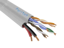 Кабель(провод) ParLan combi U/UTP4 Cat5e PVC 2х0.75