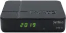 Perfeo DVB-T2/C приставка "COMBI" для цифр.TV, Wi-Fi, IPTV, HDMI, 2 USB, DolbyDigital, обуч.пульт ДУ (PF_A4353)
