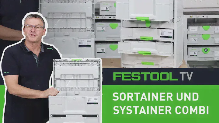 Übersichtliche Aufbewahrung eurer Werkzeuge mit Sortainer und Systainer Combi (Festool TV Folge 299)
