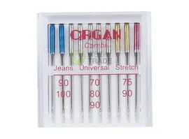 Иглы Organ Combi (Универсальные, ассорти)