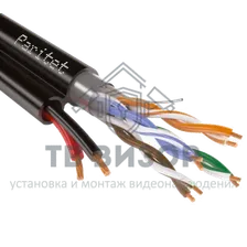 Мульти-кабель Кабель ParLan combi F/UTP4 Cat5e PE 2х0,75 (100584) 200м