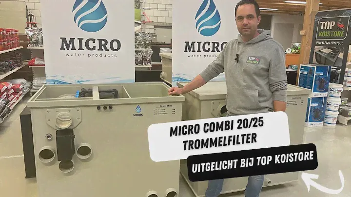 Micro Combi 20-25 trommelfilter uitgelicht bij TOP Koistore