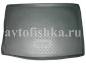 Коврик в багажник Skoda Octavia Combi 2012- полиуретановый, серый, Norplast